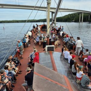 s/s Wenno yleisöristeily 21.7.2025