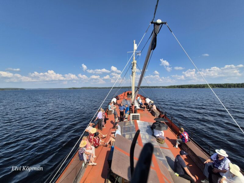 s/s Wennon yleisöristeily 30.7.2025.